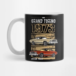 Classic V8 Torino Car Mug